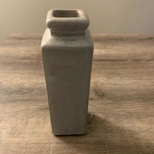 Handmade Grey Pottery Vase